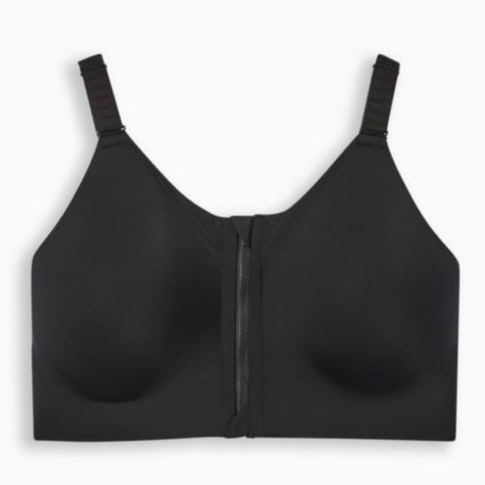 Torrid Black Front Closure Comfort Bra
